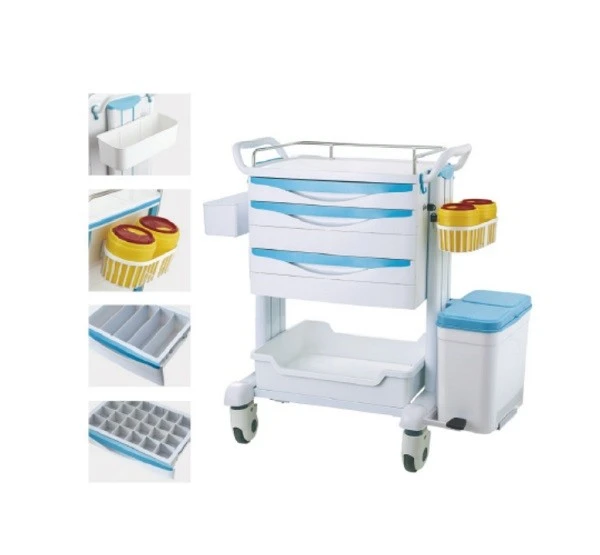 Emergency Resuscitation Trolley With Passive Lock System suppliers